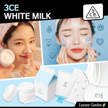Qoo10 - [3CE] ☆NEW 3CE ☆ White Milk Cream / Milk Cream / WHITE