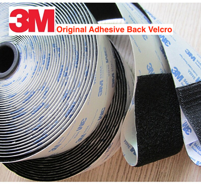 Qoo10 - [3M Adhesive] Self Adhesive Velcro Tape Hook and Loop Type