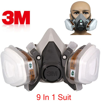 3m masker gas respirator 6200