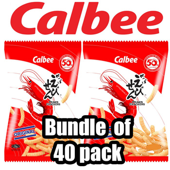 Calbee Prawn Crackers - Original