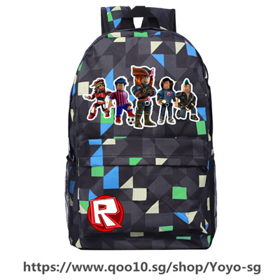 453113cm Game Roblox Figure School Bags Boys Girl Backpack Kids Stationery Book Bag Cartoon Action - roblox backpack for school bookbag schoolbags kids boys