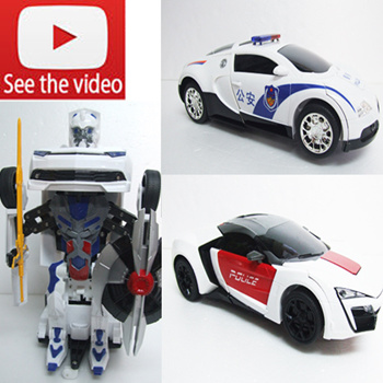 Transformers rc car deals robot