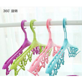 4pcs Household Multifunctional Clothes Hangers Childrens