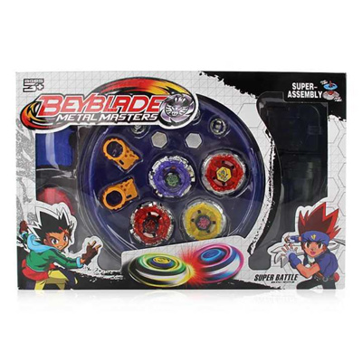 Qoo10 - 4pcs/set Burst Beyblade Arena Spinning Top Alloy Kids Fighting ...