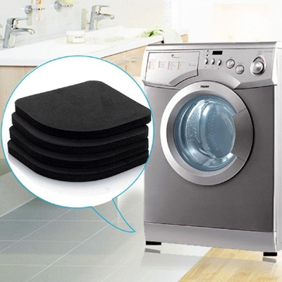 Qoo10 4pcs Washing Machine Anti Vibration Pad Shock Proof Non