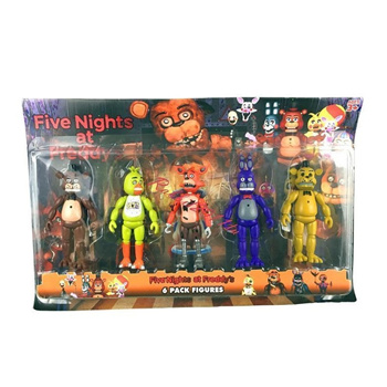 5pcs/Set FNAF plushies Five Nights at Freddy's Indonesia