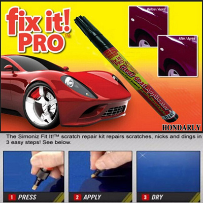 5pcs New Fix It Pro Mending Car Scratch Repair Remover Paint Pen Simoniz Clear Coat Applicator