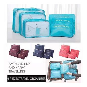 Purse clearance travel organizer