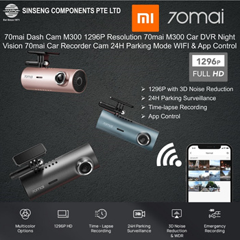 70mai Accessory Pack for Dash Cam 1S/M300