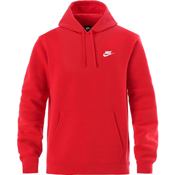 Red pullover sale hoodie men's