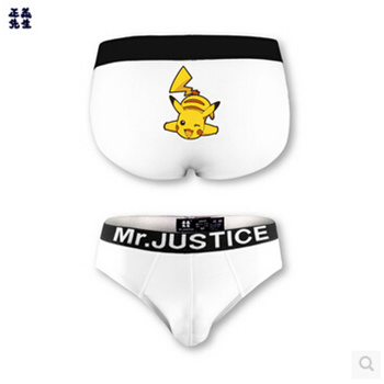 Qoo10 - A mens briefs Pokemon Pikachu Pokemon cartoon underwear birthday  gift : Men's Clothing