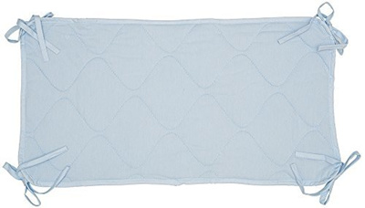 Qoo10 Abstract Quilted Porta Crib Sheet Saver 24 5 X13 Blue