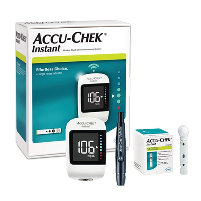 Qoo10 - ACCU CHEK Instant Blood Glucose Monitoring Meter System Kit ...