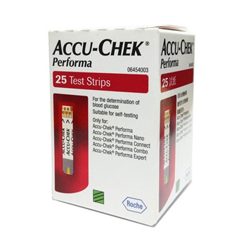 Buy Now - Accu-Chek Performa Test Strips (25 Units) for Fast & Accurate  Results with No Coding Required