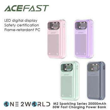 티몬 글로벌 홀세일 - ACEFAST M2 Sparkling Series 20000mAh 30W Fast Charging Power  Bank : 바디 / 네일케어