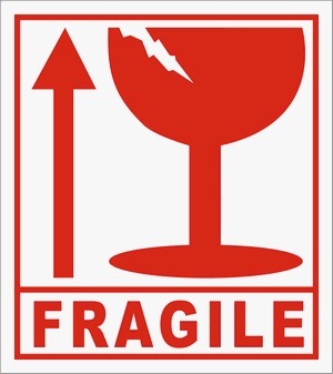 Qoo10 - FRAGILE Sticker : Stationery &amp; Supplies