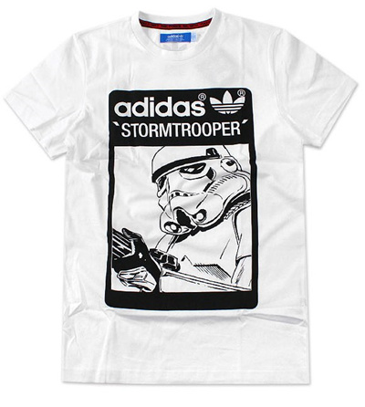 adidas star wars t shirt stormtrooper