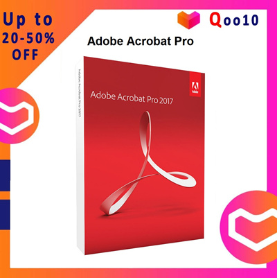 Qoo10 Adobe Acrobat Pro 2017 Official Lifetime License 1 Windows