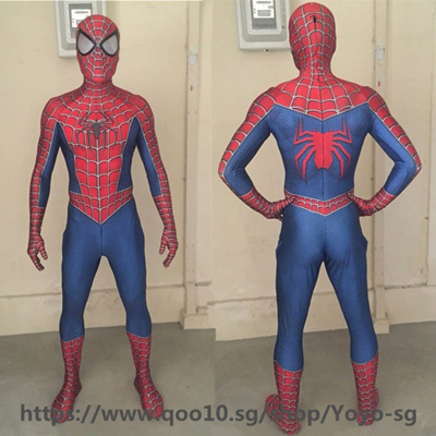 Adult Kids Spider Man 3 Raimi Spiderman Cosplay Costume Zentai Superhero Bodysuit Suit Jumpsuits Cos - roblox jumpsuit body suit party cosplay costume for kid