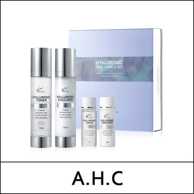 Qoo10 - [A.H.C] AHC (sg) Hyaluronic Skin Care Set / Toner 100ml ...