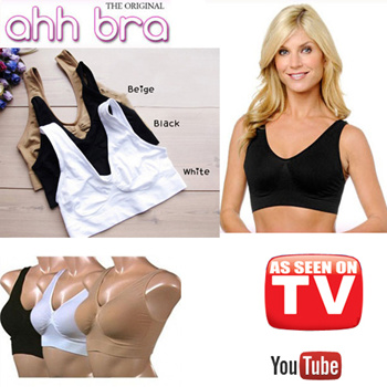 Qoo10 - Ahh bra sports bra/sprots bra/(As Seen on TV) Ahh Bra / Genie Bra  with : Sportswear