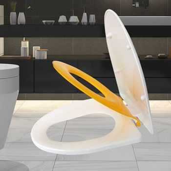 Yellow sale toilet seat