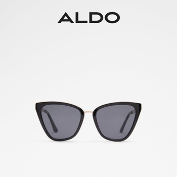 Qoo10 ALDO DELNA Tinted Lenses and Cat Eye Frame Sunglasses - Black/Go... :