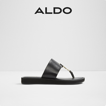 Qoo10 ALDO YILANIA Women Casual Slip On Thong Sandals Black