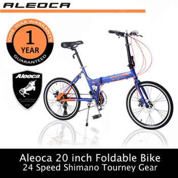 Aleoca cheap foldable bike