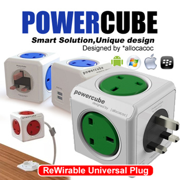  USB Wall Plug, Allocacoc PowerCube, Original