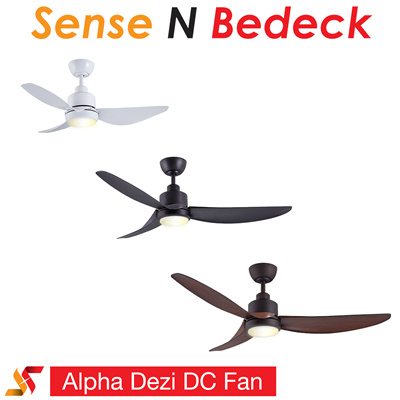 Alpha Fanalpha Dezi 42 48 56 Inch Dc Motor Ceiling Fan With Dimmable Tri Colour Led Light