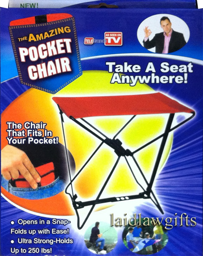 Qoo10 Amazing Pocket Chair As Seen On Tv Sports Equipment