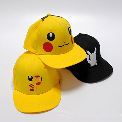 Anime Pokemon Go Pikachu Cosplay Baseball Caps Adults And Children Hip Hop Hat Kids Biboo Swag