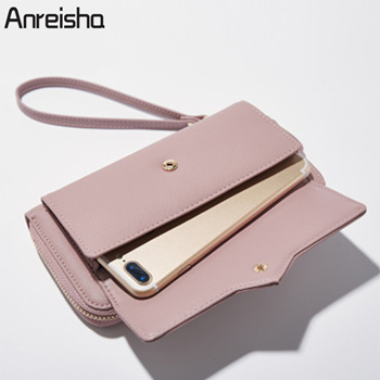 Anreisha Fashion Long Woman Purse New Designer Female Wallet