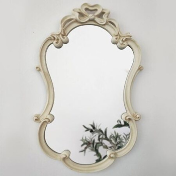 Antique deals mirror vanity