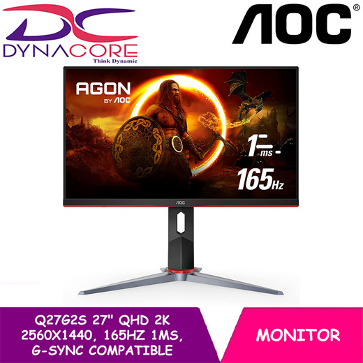 Dynacore Aoc Q G S Gaming Monitor Qhd K X Hz Ms G S