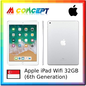 Qoo10 - *LIMITED SETS* [Demo Set] Apple | iPad 6 | Wi-Fi | 32GB