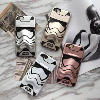 Apple Iphone7 7 Plus 6 6s Plus Back Cover 3d Star Wars Stormtrooper Shockproof Durable Anti Scratch