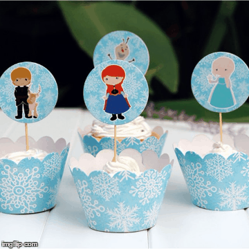  Qoo10   Apr Restock  Party  decorations  Cupcake Toppers and 