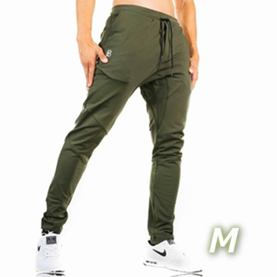 green jogger pants