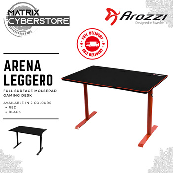 Arozzi arena store leggero gaming desk