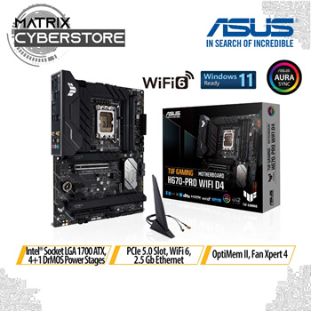 Wish+ | ASUS TUF GAMING H670-PRO WIFI D4 Intel H670 (LGA 1700) ATX  motherboard : Computers/Games