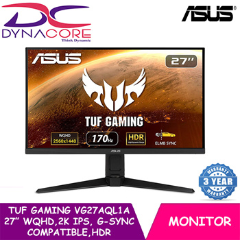 Qoo10 - DYNACORE -ASUS TUF Gaming VG27AQL1A Gaming Monitor