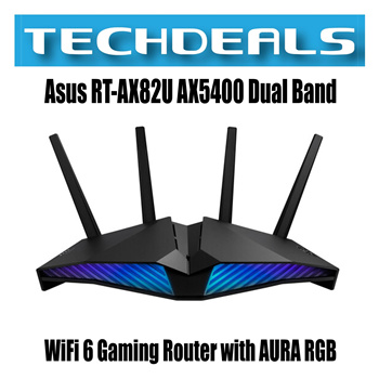 ASUS RT-AX82U AX5400 Dual-Band WiFi 6 Router Black RT-AX82U V2