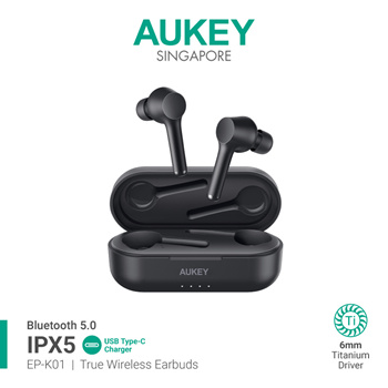 aukey wireless earbuds charger