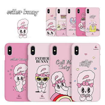 Qoo10 Authentic Esther Bunny Slim Hard Case iPhone XS Max XR