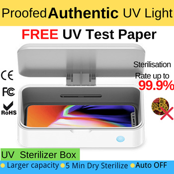 uv sanitizer box for paper