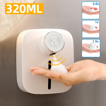 Sanitizer dispenser with temperature reader - Magic Wand Company