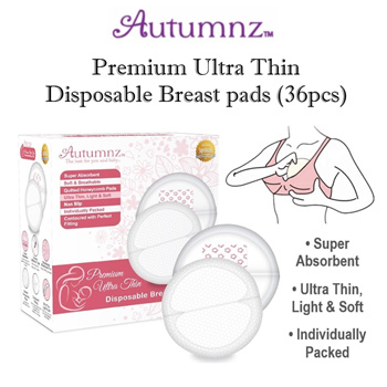Qoo10 - Autumnz Premium Ultra Thin Disposable Breastpads Breast pads  *Comforta : Baby & Maternity
