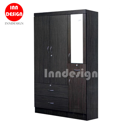 Qoo10 Averlle 3 Doors Wardrobe Standalone Wardrobe Open